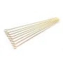 14K Gold filled 0.64 x 50.8mm Headpin with ring x 4pcs