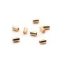 Tube gold filled 14 carats 3x2mm x 10pcs
