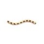 Tube twistes 20x1.5mm Gold Filled 14 carats x 2pcs