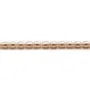 Freshwater pearls colored salmon, in oval shaped, 6 - 7mm x 6pcs