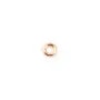 Gold filled rosé 14k anneaux fermé 0.64x3mm x 10pcs