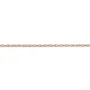 CHAÎNE MAILLE OVALE 1.6x1,3 MM EN ROSE GOLD FILLED 14 CARATS x 50CM