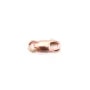 Fermoir mousqueton en gold filled 14 carat rosé 3x8mm x 1pc