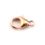 Gold filled rosé 14 carats mousqueton 6x11.5mm x 1pc