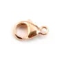 Gold filled rosé 14 carats mousqueton 6x11.5mm x 1pc