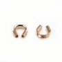 Protection for 0.21mm wired wire, 14 carat pink gold filled x 10pcs
