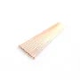 Clou à tête plate en gold filled 14 carats rosé 0.41x25mm x 10pcs