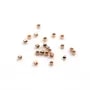 Tube à écraser en gold filled 14 carats rosé 1.6x1.0mm x 20pcs