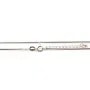 Chaîne maille serpentine facette argent 925 0.9mm x 45cm
