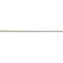 Chaîne argent 925 serpentine 0.8mm x 50cm