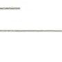 Chaîne argent 925 serpentine 0.8mm x 50cm