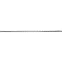 Chaîne argent 925 Rhodié serpent 0.5mm x 50 cm