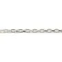 Chaîne argent 925  ovale 3.2x4.4mm x 50cm