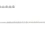 Chaîne argent 925 maille forçat plat 1.3x1.7mm x 50cm