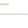 Chaîne argent 925 double ovale 1.5mm x 50cm