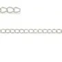 Chaîne rallonge argent 925 - 3.5x4.5mm x 50cm