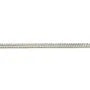Chaîne argent 925 massif gourmettre plate 2.6x1.1mm x 50cm