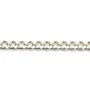 Sterling silver 925 curb chain 4.3x3x1.4mm x 50cm