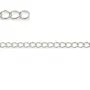 Chaîne argent 925 allonge 3x4mm x 50cm