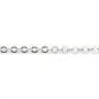 Chaîne argent 925 maille ronde plate 3.5mm x 50cm
