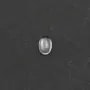 Cabochon cristal de roche oval 4x6mm x 4pcs