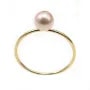 Bague en gold filled 14 carats, avec une tige de 0.6mm x 1pc