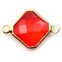 Pierre set glass squart 12.5 mm x 1pc