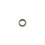 Anneaux ronds ouverts, métal couleur bronze, 0.8x5mm environ 100pcs