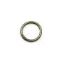 Anneaux rond soudés, métal couleur bronze, 1x10mm environ 50pcs