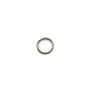 Anneaux ronds ouverts, métal couleur bronze, 0.8x6mm environ 100pcs