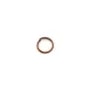 Anneaux rond ouverts en métal cuivre 0.8x6mm x 100pcs