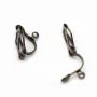 Clip support bronze 6x14mm x 10pcs
