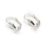Boucles d'oreille en forme de dormeuse de différentes couleurs, 18mm x 10pcs