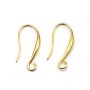Ear hooks, available in different colors, 9 * 21mm x 20pcs