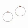 Earring Chandelier gold tone 50mm x 20pcs