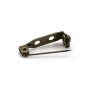 Broche avec 2 trous, disponible en différentes couleurs, 4.6 * 21mm x 2pcs