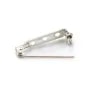 Broche avec 3 trous, disponible en différentes couleurs, 4.5 * 26mm x 2pcs