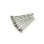 Clou en métal, à tête en forme de boule ronde, 0.6 * 15mm x 200pcs