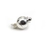 Round metal clasp magnetic, in diferent colors, 8mm x 1pc