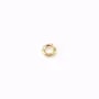 Anneaux ouverts plaqués par "flash" or sur laiton 0.5x4mm x 50pcs