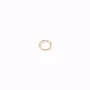 Anneaux ouverts plaqués par "flash" or sur laiton 0.5x4mm x 50pcs