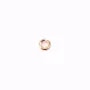 Anneaux ouverts plaqués par "flash" or rosé sur laiton 0.55x3mm x 50g