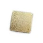 Breloque en forme de losange 1.0x25mm , plaqué par "flash" or sur laiton x 2pcs