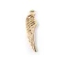  Wing by "flash" Gold on brass 6x24mm x1pc