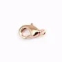 Fermoir mousqueton  sur laiton 5x10mm x 5pcs
