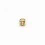 Intercalaire cube dorée sur laiton 1.5mm x 50pcs