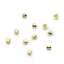 Perle à facette Plaqué par "flash" or sur laiton x 20pcs