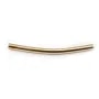  tube by "flash" Gold on brass  50mm x 1pc