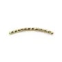  tube by "flash" gold on brass 3x45mm x 4pcs