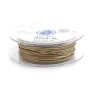 Cordonnet coton ciré beige 1mm  x 20m